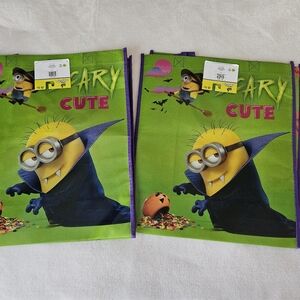 NWT 2 Halloween Themed Minions Reusable Bags